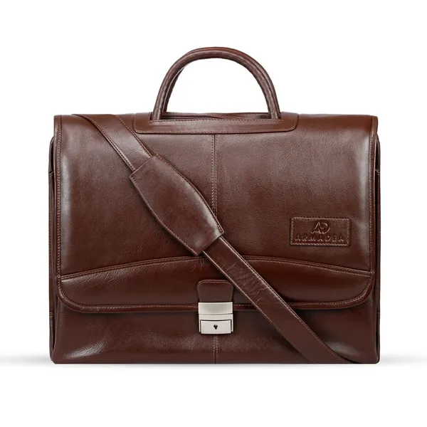 Unique Waterproof Design New Laptop & Official Bag – Color: Brown – View 3