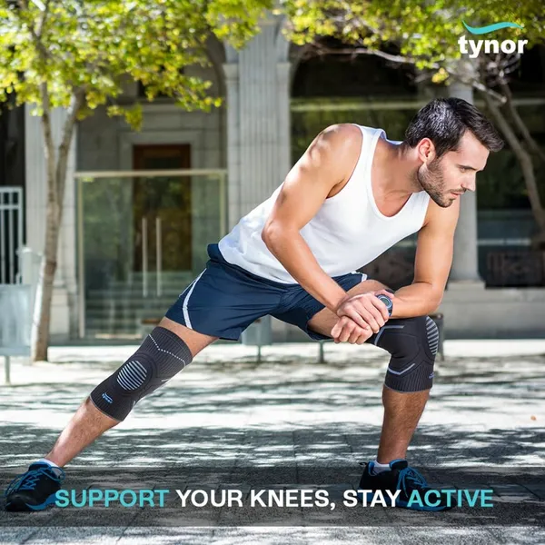 Tynor D23 Knee Cap Comfeel – Knee Support & Pain Relief Sleeve (Pair) – Size: S – View 4