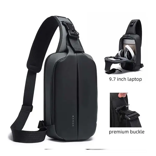 Bange 7210 Anti-Theft Compact Cross body Bag With Water Resist High Density Fabric – View 2