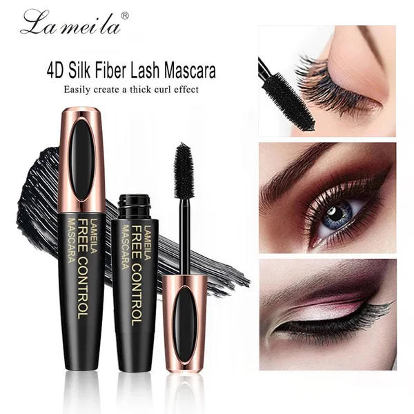 Lameila Curling Mascara Curl Thick Waterproof Black Color – View 2