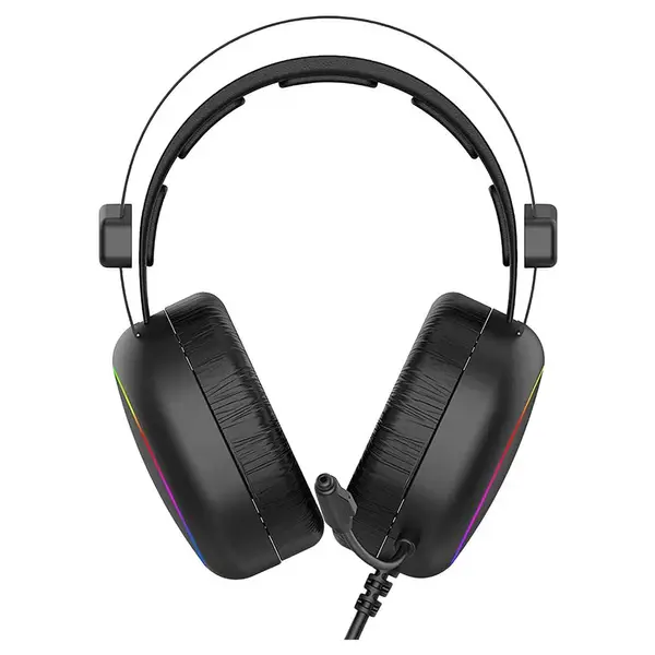 Havit Gamenote H2016D RGB Black Gaming Headphone – View 3