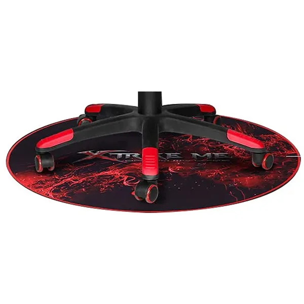 Xtrike Me GX01 Extra Large Chair Floor Mat Mousepad – Color: Red – View 4