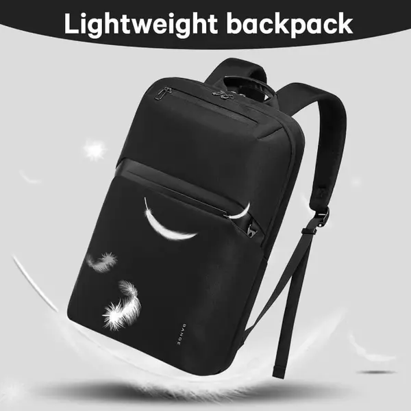 BANGE BG-7715 Casual 15.6 Inch Laptop Backpack With Waterproof – View 4