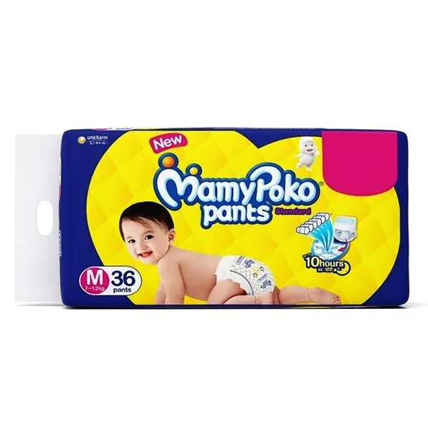 MamyPoko Pants Finding The Perfect Fit Leak Proof Baby Diaper – Quantity: 36 pcs – View 1
