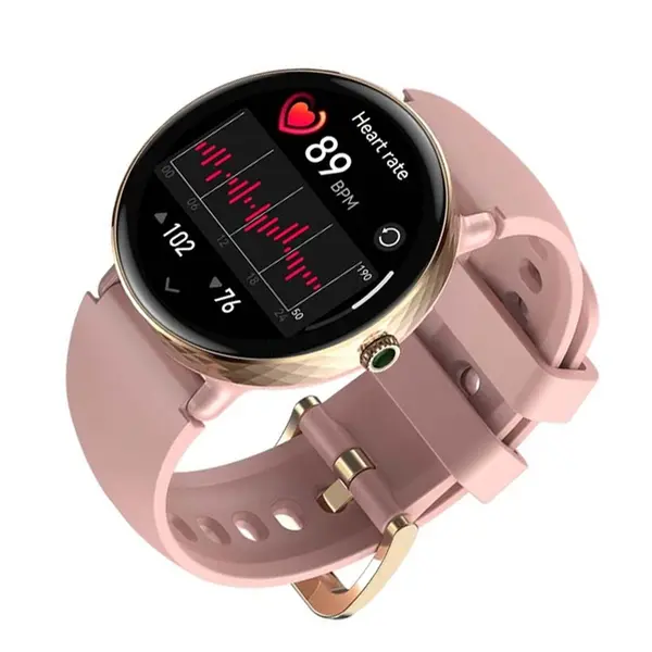 Zeblaze Lily 2 AMOLED Smartwatch – Color: Pink – View 2