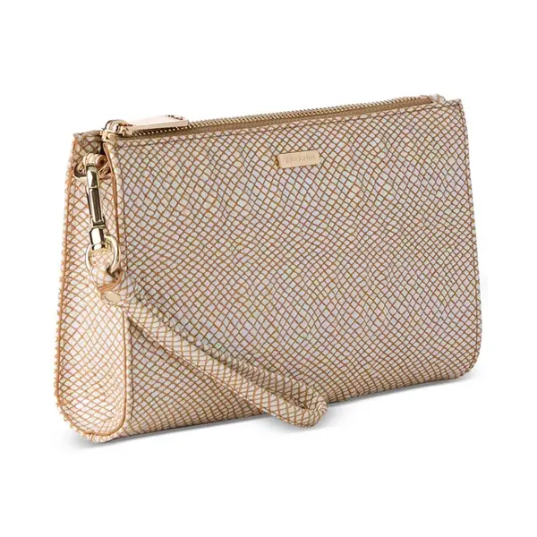 International Concepts Magnetic Snap & Zip Closures Clutche Bag – View 1