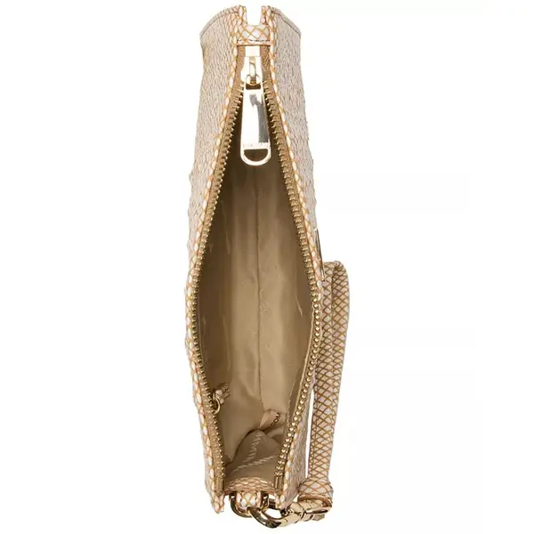 International Concepts Magnetic Snap & Zip Closures Clutche Bag – View 4