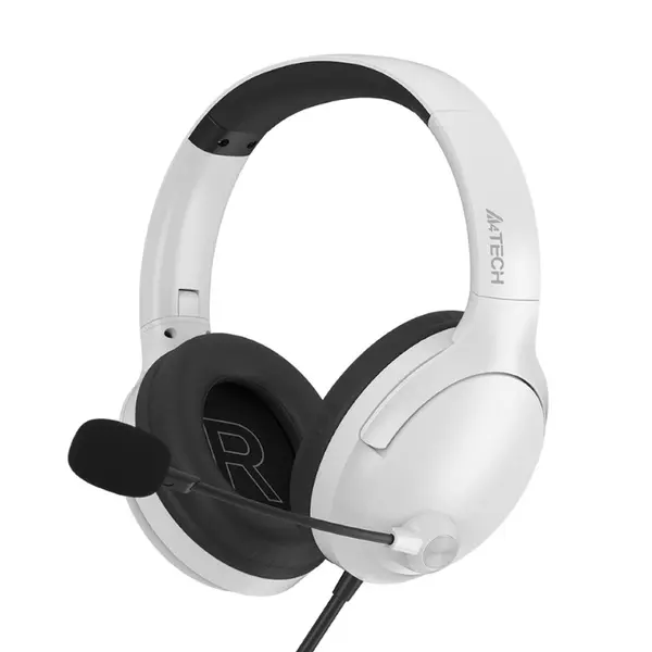 A4tech FH280U Fstyler USB Black Over-Ear Conference Headphone – Color: White – View 1