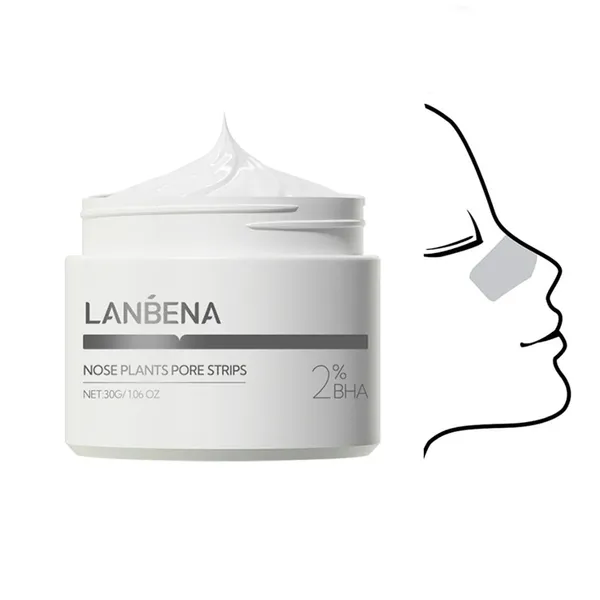 LANBENA Blackhead Remover Nose Plants Pore Strips Deep Cleansing Peel off Mask – View 3