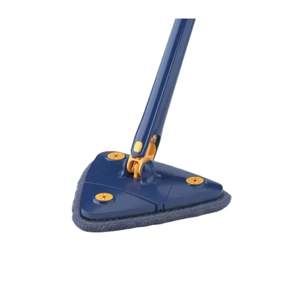 Hand Free Easy Use Triangle Shape Self-Washed Microfiber Magic Flat Mop – View 1