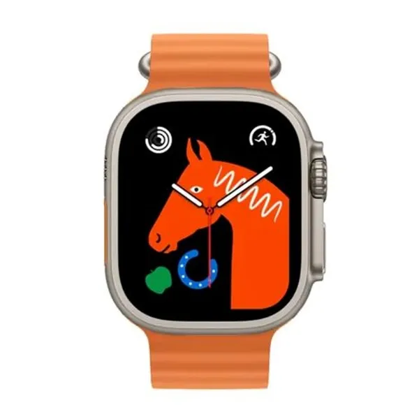 KD99 Ultra Smart Watch With Bluetooth Calling – Color: Silver – View 2