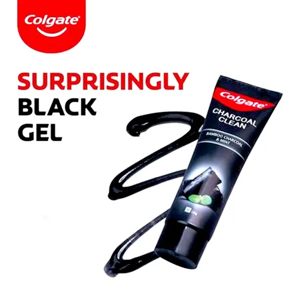 Colgate Charcoal Clean 96.3% from Natural Origin Toothpaste 120g – View 2
