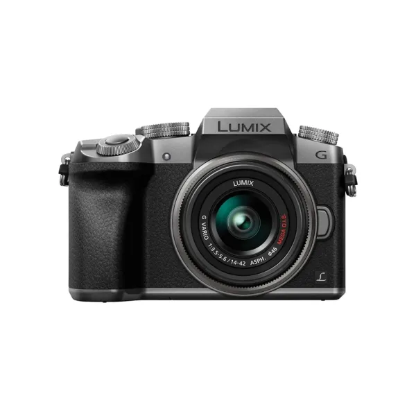 ​Panasonic Lumix G7 16MP With 14-42mm Lens 4K Wi-Fi Mirrorless Camera – View 1