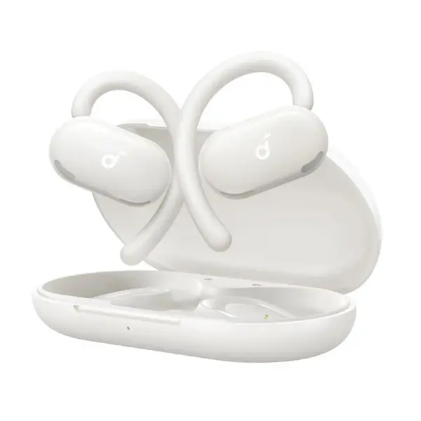 Anker Soundcore V20i Open-Ear True Wireless Earbuds – Color: White – View 1