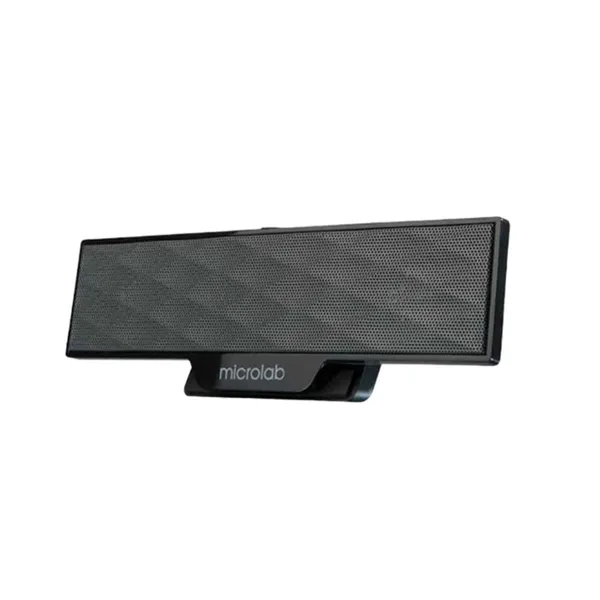 Microlab B51 Wired Portable USB Speaker with 4W Output 2.0 Channel Black – View 1