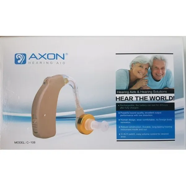 Analog Axon C 108 BTE Hearing Aid Rechargeable Behind The Ear – View 6