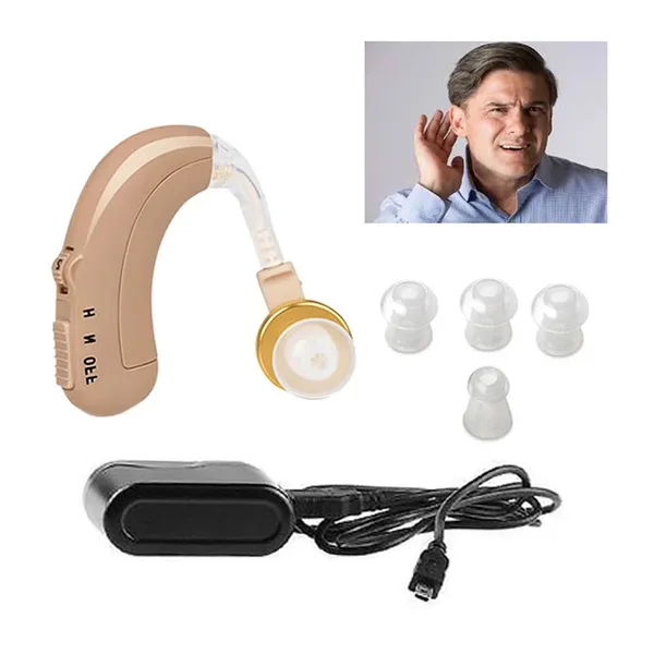 Analog Axon C 108 BTE Hearing Aid Rechargeable Behind The Ear – View 3