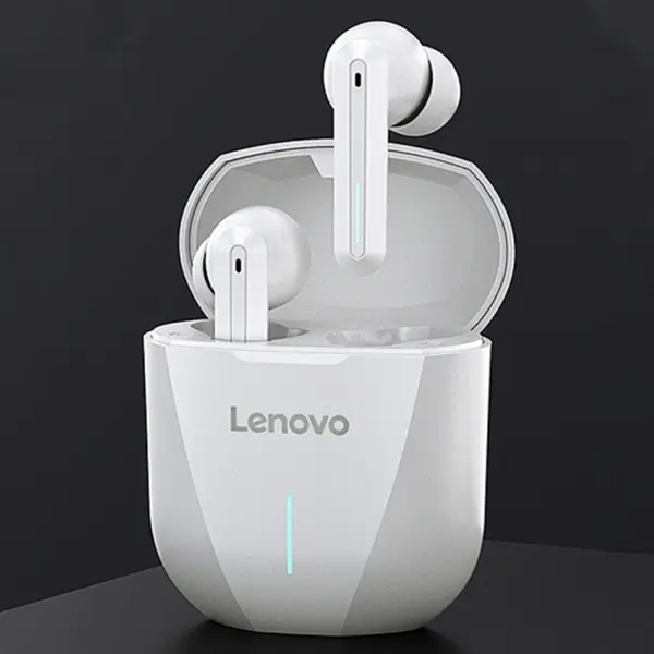 Lenovo XG01 Gaming TWS  Wireless Bluetooth Earbuds – Color: White – View 2