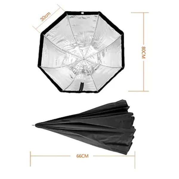 Godox 80cm / 32″ Umbrella Octagon Reflector Softbox – View 4