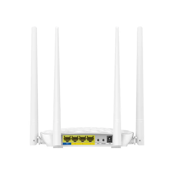 Tenda FH456 Wireless N300 High Power 4 fixed antenna router – View 2