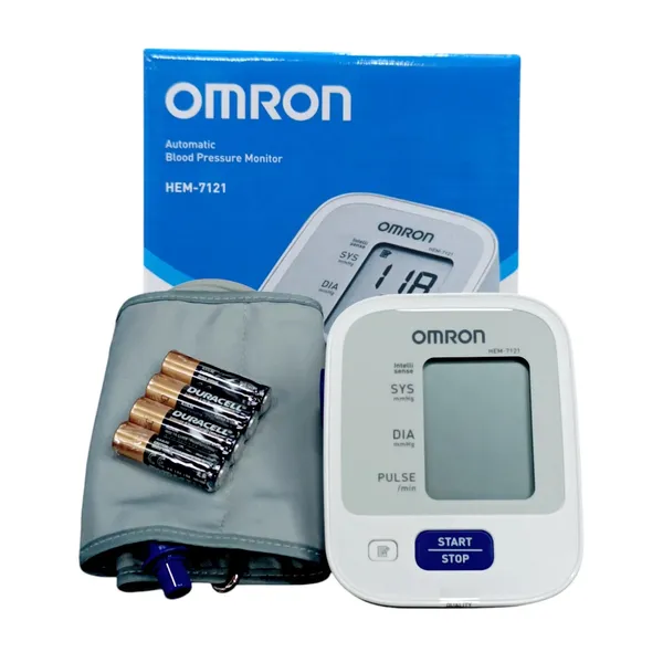 OMRON HEM-7121 Upper Arm Automatic Digital Blood Pressure Machine – View 1