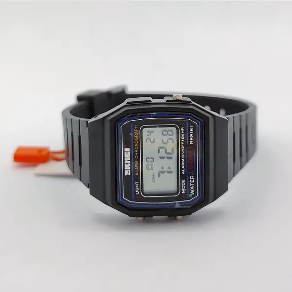 SKMEI 1460 Digital Waterproof Kid's Watch – Dial Color: Black, Strap Color: Black – View 4