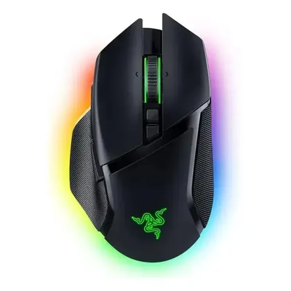 Razer Basilisk V3 X HyperSpeed RGB Wireless Gaming Mouse – Color: Black – View 1