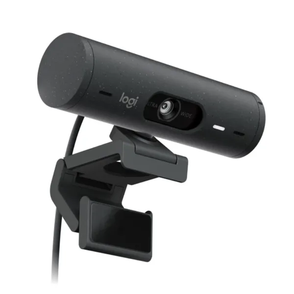 Logitech BRIO 500 Full HD 1080p 4MP Auto-framing Webcam – Color: Black – View 4