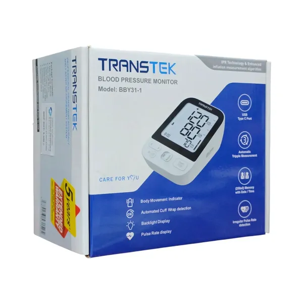 Transtek BBY31-1 Digital Blood Pressure Monitor – View 4