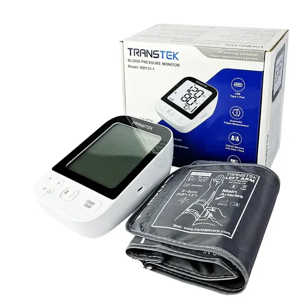 Transtek BBY31-1 Digital Blood Pressure Monitor – View 3