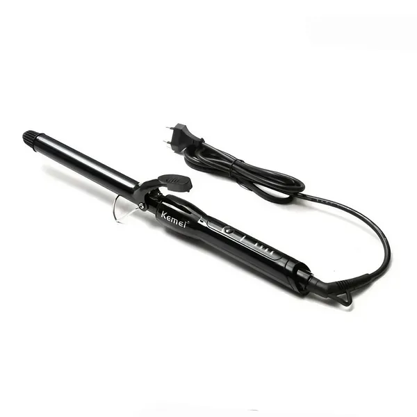 Kemei KM-9942 Style Care Essential Perfect Hair Curler for Women – Color: Black – View 1