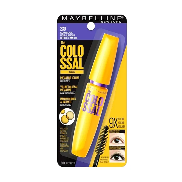 Maybelline Volume Express The Colossal Washable Mascara Platinum Black – View 4