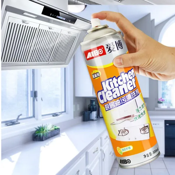 Top Seal Kitchen Cleaner Oil And Dust Remover On Kitchen Surfaces Foam Spray – View 4