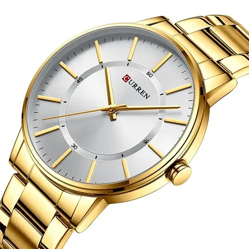 Curren 8385 High Quality Stainless Steel Quartz Analog Fashion Men's Watch – View 2