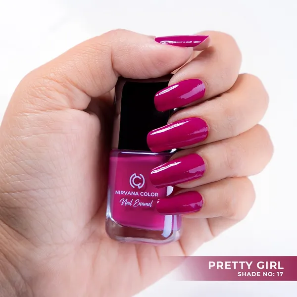Nirvana Color Nail Enamel Pretty Girl 17 Nail Polish – View 1