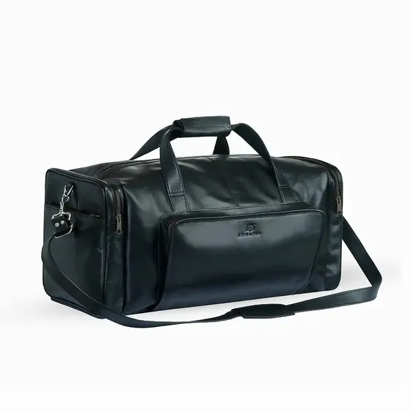 Big Size 4 Side Poket Waterproof Sports & Travel Bag – Color: Black – View 1