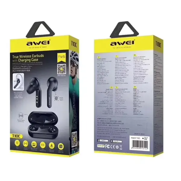Awei T10C True Wireless Bluetooth Earbuds – View 5