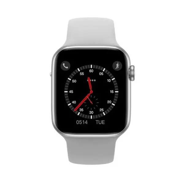 Microwear W34 Bluetooth Call Smartwatch – Color: White – View 2