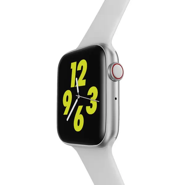 Microwear W34 Bluetooth Call Smartwatch – Color: White – View 3