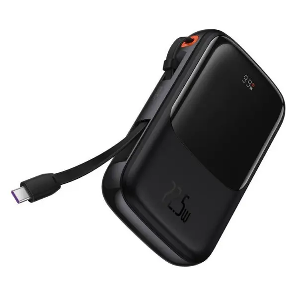 Baseus Qpow Pro 10000mah 22.5W Digital Display Fast Charge Type-C Power Bank – View 2
