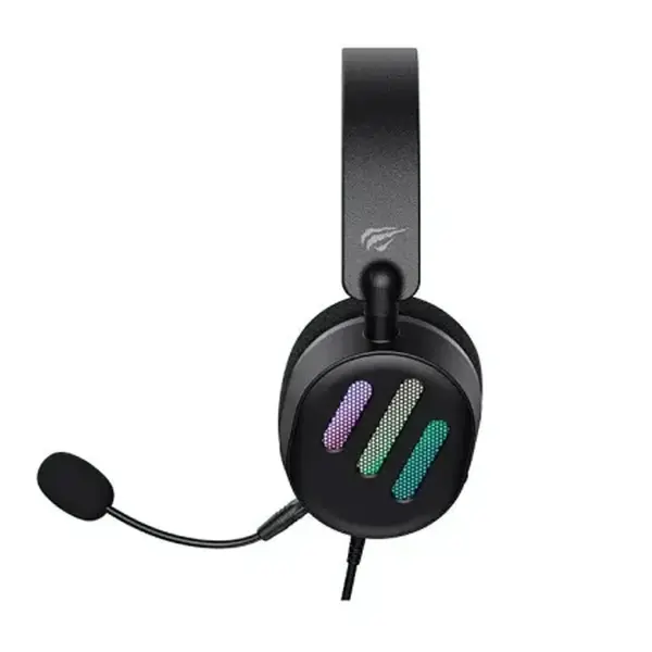 Havit Game Note H2038U USB 7.1 Surround Sound RGB Gaming Headset – Color: Black – View 2