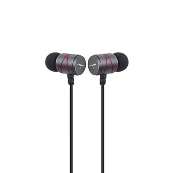 AWEI Q5I Supper Bass In Ear 3.5mm Wired Earphone – View 2