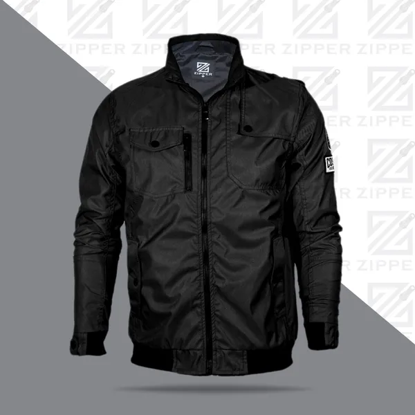High Quality Jacket Mens Zip Up Color Jackets. – Size: S – View 3
