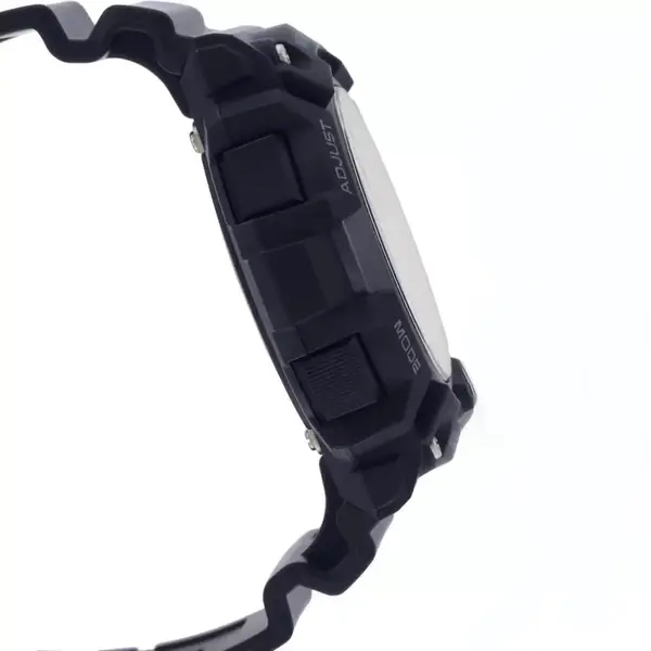 CASIO AEQ-200W-1A2VDF Resin Body Multifunctional Backlit Analog-Digital Men's Wristwatch – Dial Color: White, Strap Color: Black – View 2