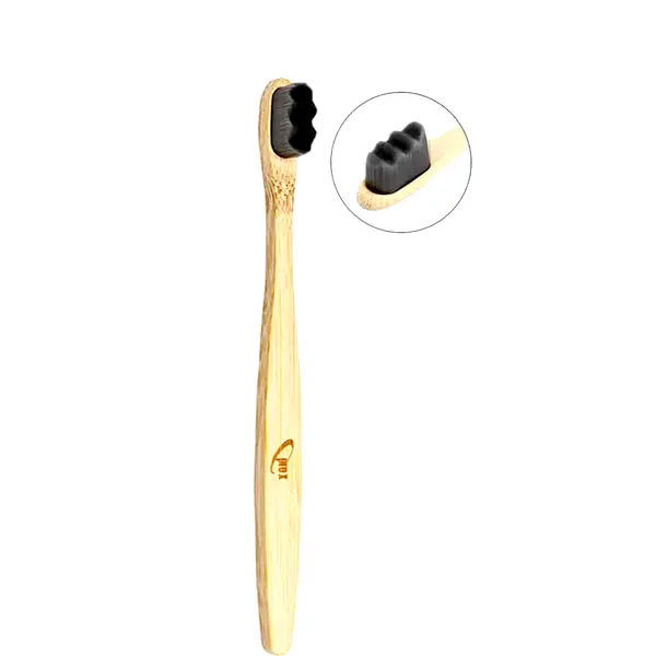 Premium AB-2036 Natural Bamboo Toothbrush Multi-Color – View 3