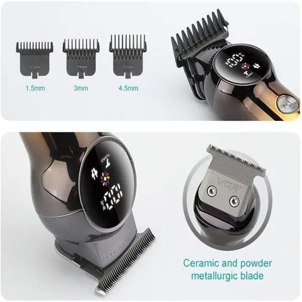 VGR V-989 Hair Clipper and Beard Trimmer for Men – View 3