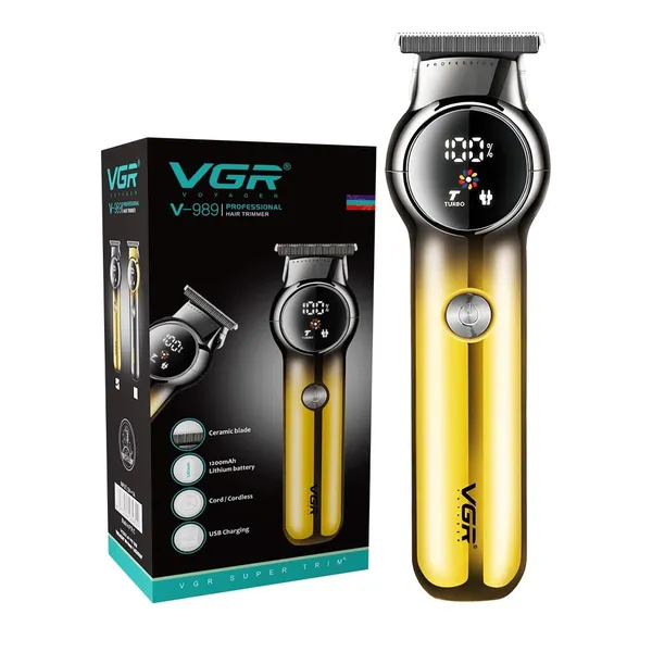 VGR V-989 Hair Clipper and Beard Trimmer for Men – View 5