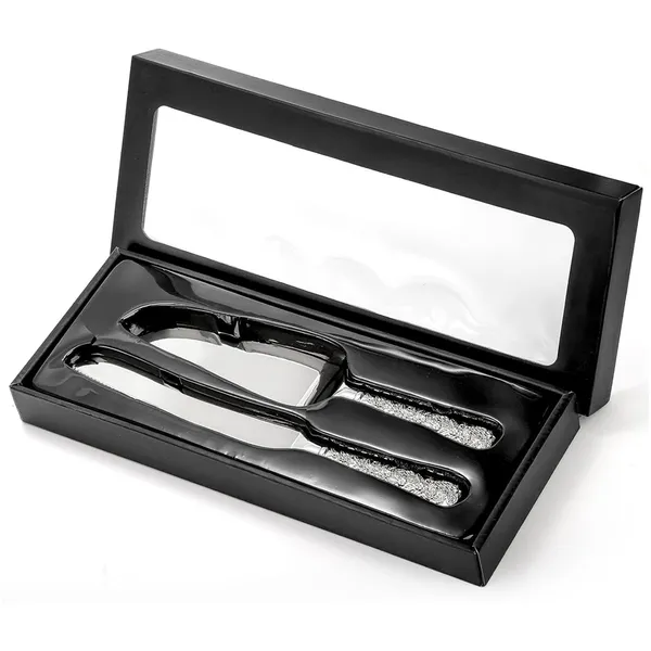 Stainless Steel Dicunoy 2 PCS Wedding Cake Knife and Server Set – View 4