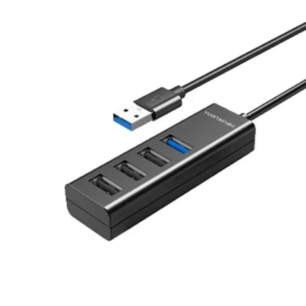 Havit H46 4-Port Super Speed USB 3.0 Hub – View 3