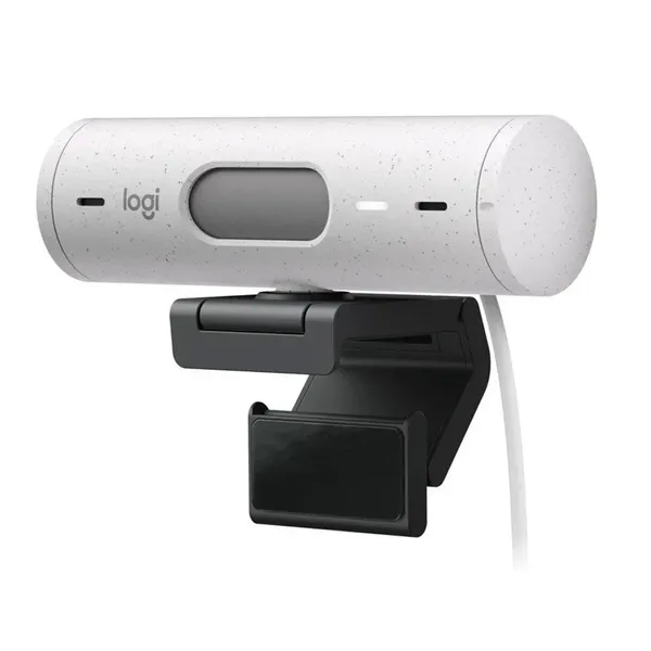Logitech BRIO 500 Full HD 1080p 4MP Auto-framing Webcam – Color: White – View 2